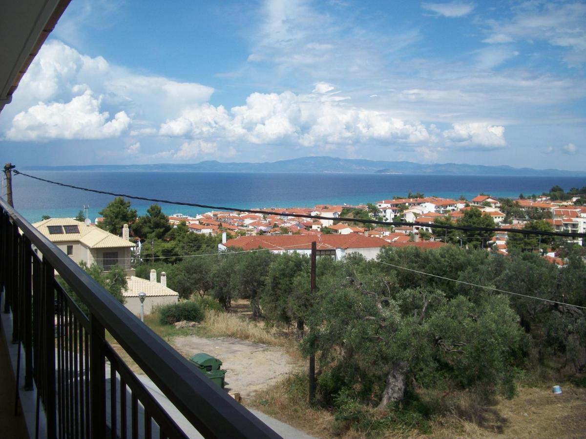 Villa Panorama Hotel Polychrono Luaran gambar