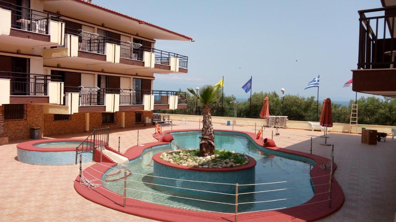 Villa Panorama Hotel Polychrono Luaran gambar