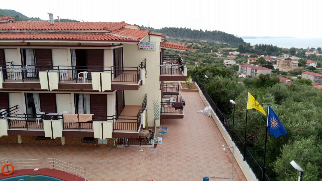 Villa Panorama Hotel Polychrono Luaran gambar