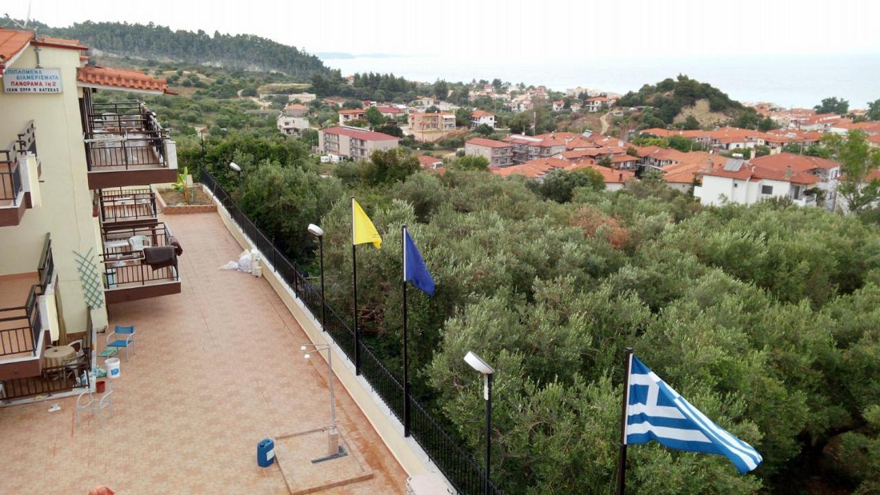 Villa Panorama Hotel Polychrono Luaran gambar