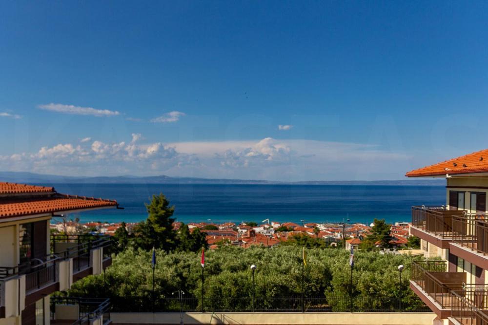Villa Panorama Hotel Polychrono Luaran gambar