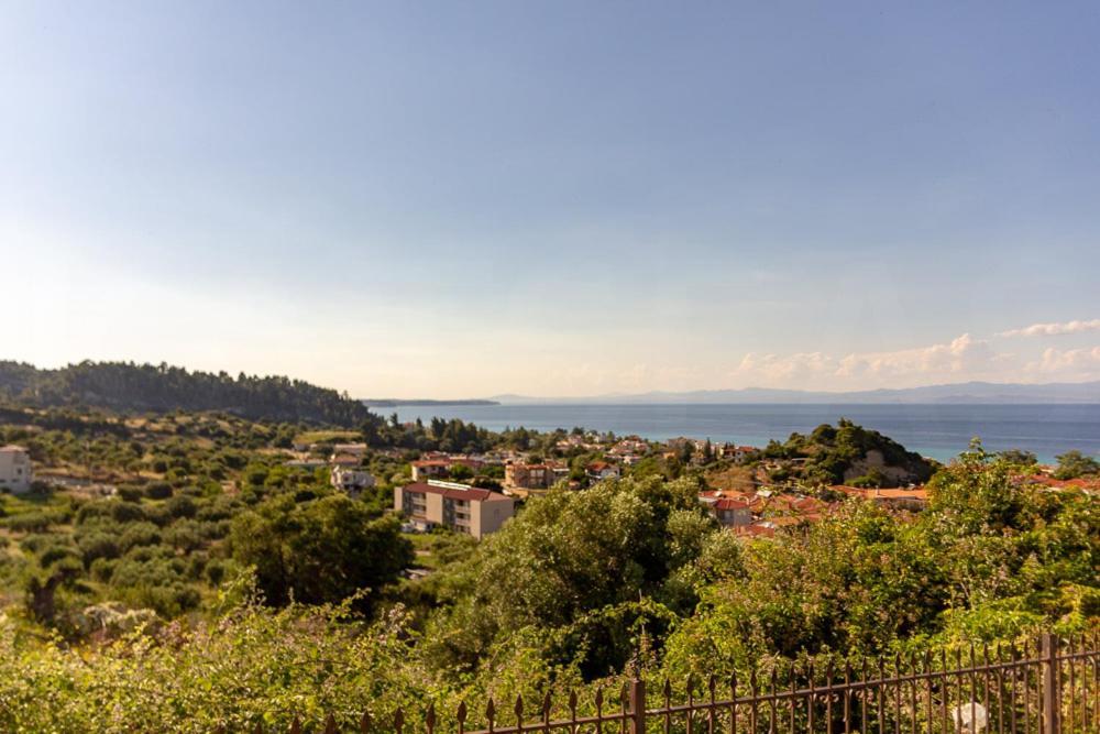 Villa Panorama Hotel Polychrono Luaran gambar